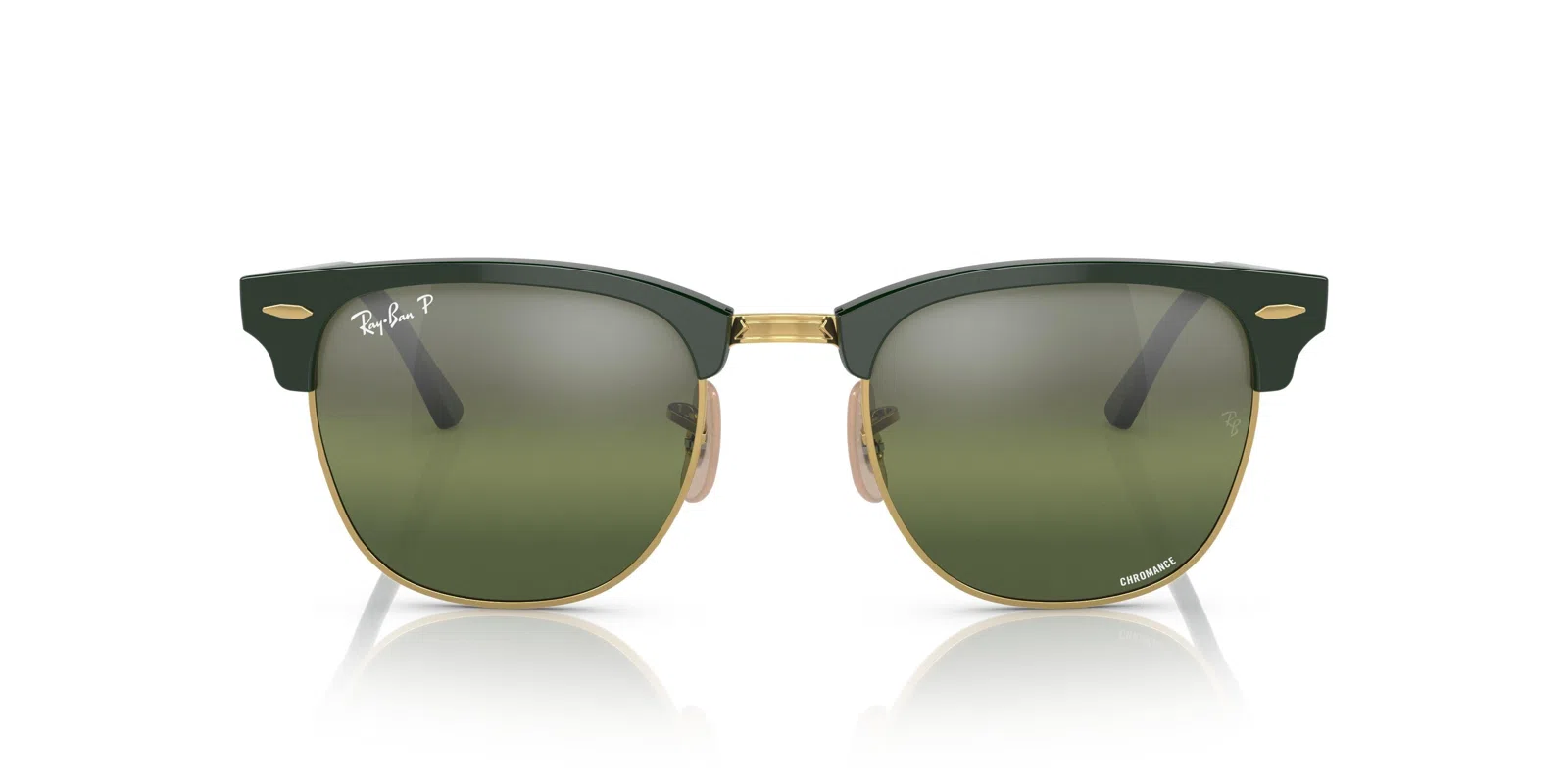 Ray-Ban Clubmaster 0RB3016 Sunglasses - Grey On Black - view 44